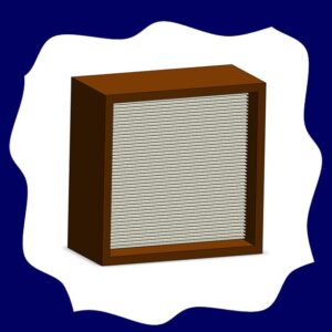 10-MDF Çerçeveli Yüksek Kapasiteli HEPA Filtre Wooden Frame High Capacity HEPA Filters