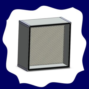 11-Metal Çerçeveli Yüksek Kapasiteli HEPA Filtre Metal Frame High Capacity HEPA Filters